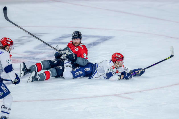 October 20, 2026, Ice Hockey, DEL, Kölner Haie vs. Schwenninger Wild Wings, Matchday 49, 2026–27 Season, Lanxess Arena, Cologne; Hakon Hänelt; SWW 19 is located in North Rhine-Westphalia, Germany