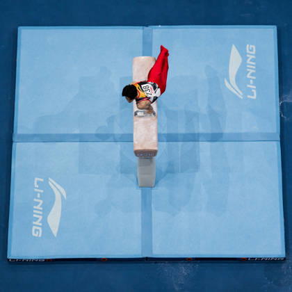 October 20, 2026: Daiki Hashimoto of Japan competes on the pommel horse during the men’s team final on day four of the 2026 Artistic Gymnastics World Championships on October 20, 2026 in Rotterdam. Photo by Joel Marklund, BILDBYRÅN. Code: JM JM0861 bbeng artistic gymnastics gymnastics world championships team final  Copyright: JOELxMARKLUND BB261020JM005