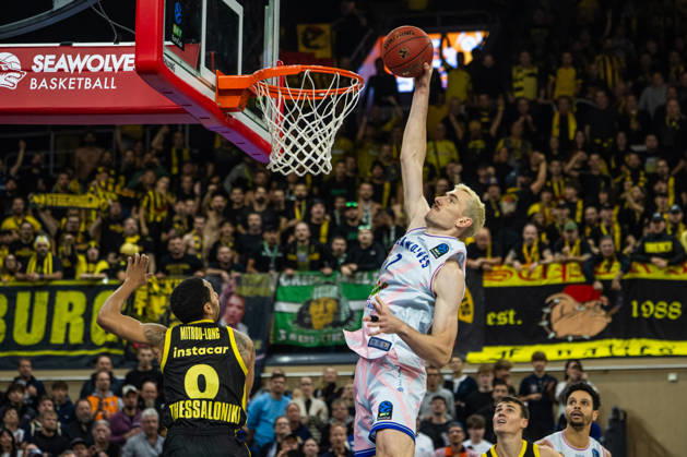 Basketball, Eurocup, Rostock Seawolves v ARIS Thessaloniki