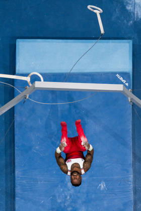 October 20, 2026: Courtney Tulloch of Great Britain competes on the rings during the men’s team final on day four of the 2026 Artistic Gymnastics World Championships on October 20, 2026 in Rotterdam. Photo by Joel Marklund, BILDBYRÅN. Code: JM JM0861 bbeng artistic gymnastics artistic gymnastics gymnastics world championships world championships artistic gymnastics world championships final team final  Copyright: JOELxMARKLUND BB261020JM017