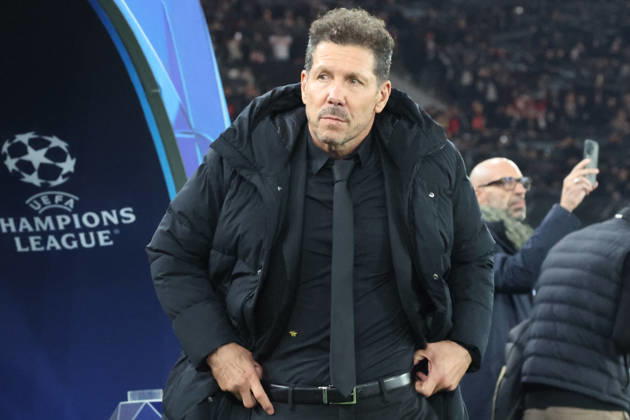 October 20, 2026, xrekx, Soccer, UEFA Champions League, VfB Stuttgart vs. Atlético Madrid, Diego Simeone, Coach of Atlético Madrid, Stuttgart