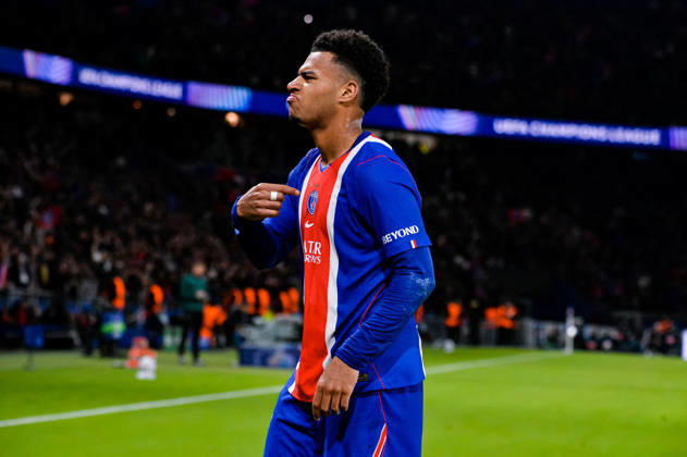 Joie des joueurs du Paris SG aprés le but de Desire Doue (Paris SG) - Match de Ligue Des Champions 2026-2027 (LDC) PSG - Barcelone (4-2) au Parc des Princes à Paris, le 20 octobre 2026. 2026-2027 Champions League (UCL) match: PSG vs. Barcelona (4–2) at the Parc des Princes in Paris, October 20, 2026. Paris France  Copyright: xMichaelxBaucherx xPsnewZx xBestimagexMichaelxBaucherx xPsnewZx xBestimagex
