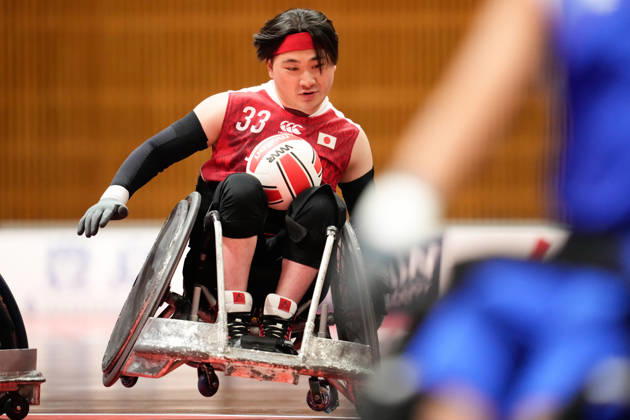 Soshi Aoki (JPN), OCTOBER 21, 2026 - Wheelchair Rugby : Preliminary Match between Japan - Thailand at WING ARENA KARIYA during The Asian Para Games Aichi-Nagoya 2026 in Aichi, Japan. Noxthirdxpartyxsales  aflo_357786681 MARUYAMA,xKoheix