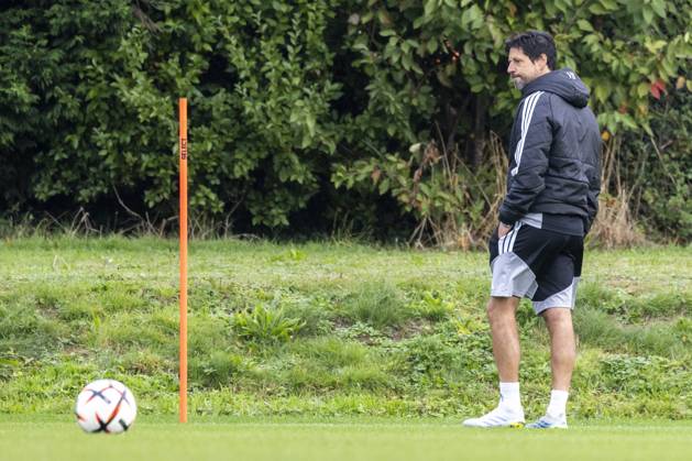 RSC Anderlecht open training 21 10 NEERPEDE, BELGIUM - OCTOBER 21 : Bruno Vitor head coach of RSC Anderlecht during an open training pictured on October 21, 2026 in Neerpede, Belgium, 21 10 2026 Neerpede Belgium Copyright: xXpix