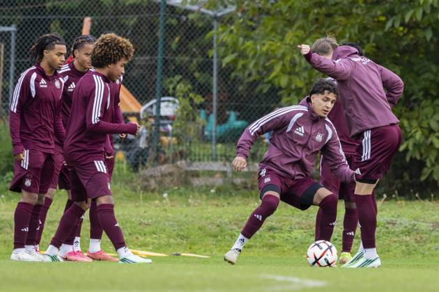 RSC Anderlecht open training 21 10 NEERPEDE, BELGIUM - OCTOBER 21 : Players of RSC Anderlecht during an open training pictured on October 21, 2026 in Neerpede, Belgium, 21 10 2026 Neerpede Belgium Copyright: xXpix