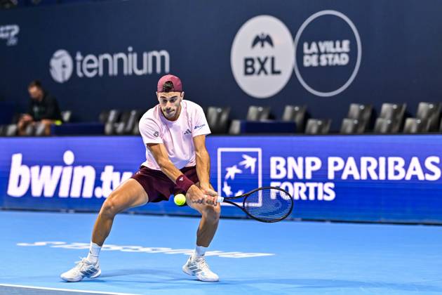 Tennis, ATP tournament in Brussels