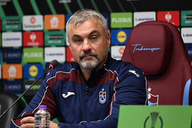 Football, ECL, Trabzonspor, press conference