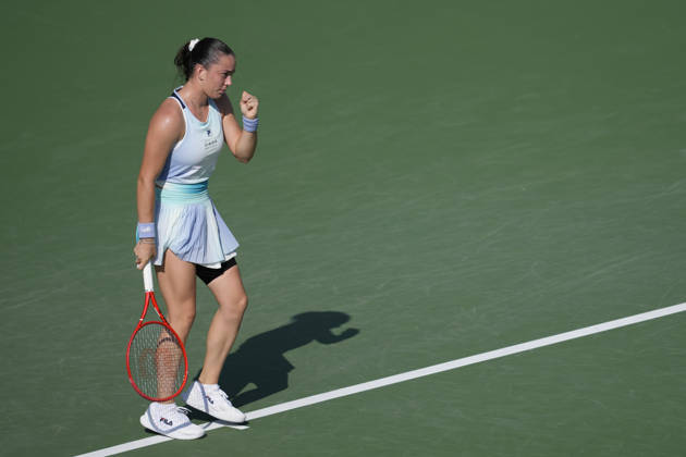 WTA, Tennis Damen Kinoshita Group Japan Open - Day 3 Tereza Valentova of the Czech Republic plays during her round of 16 singles match against Lilli Tagger of Austria at the 2026 Kinoshita Group Japan Open Women s tennis tournament at Utsubo Tennis Center in Osaka, Japan, on October 21, 2026. Osaka Japan  Copyright: xOwenxHammondx originalFilename:hammond-2026kino261021_npD7t.jpg