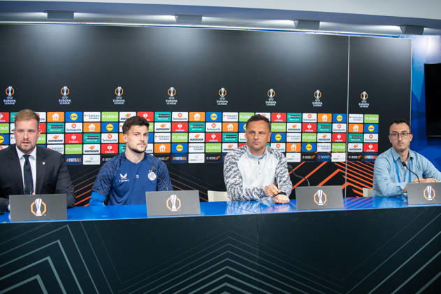 Football, Europa League, Dinamo Zagreb, press conference