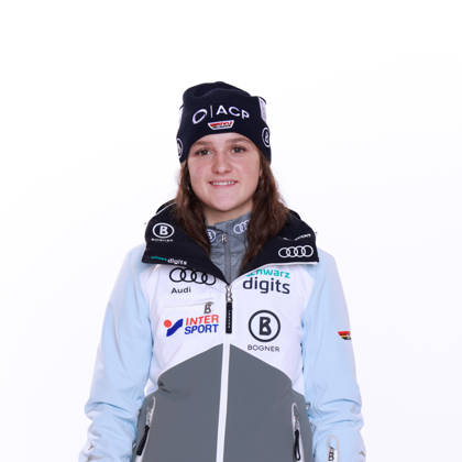 DSV German Ski Association Portraits Season 2026–27 Carla DITTMAR, Alpine Skiing, Single Image, Cropped Single Shot, Portrait, Portrait, Portrait, DSV,German Ski Association Season 2026–2027 German Ski Association via SVEN SIMON Photo Agency Poolfoto SvenSimon Deutscher Skiverband ,EDITORIAL USE ONLY