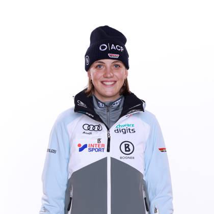 DSV German Ski Association Portraits Season 2026–27 Charlotte GRANDINGER, Alpine Skiing, Single Image, Cropped Single Shot, Portrait, Portrait, Portrait, DSV,German Ski Association Season 2026–2027 German Ski Association via SVEN SIMON Photo Agency Poolfoto SvenSimon Deutscher Skiverband ,EDITORIAL USE ONLY