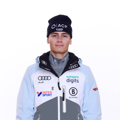 DSV German Ski Association Portraits Season 2026–27 Dominic HOELZL, Alpine Skiing, Single Image, Cropped Single Shot, Portrait, Portrait, Portrait, DSV,German Ski Association Season 2026–2027 German Ski Association via SVEN SIMON Photo Agency Poolfoto SvenSimon Deutscher Skiverband ,EDITORIAL USE ONLY