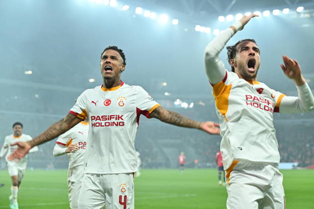Lille v Galatasaray - UEFA Champions League LILLE, FRANCE - OCTOBER 21: Yunus Akgun of Galatasaray celebrates after a goal during UEFA Champions League match between Lille and Galatasaray at Stade Pierre-Mauroy (Pierre Mauroy Stadium) in Lille, France on October 21, 2026. Mustafa Yalcin Anadolu Lille France. Editorial use only. Please get in touch for any other usage.  Copyright: x2026xAnadoluxMustafaxYalcinx