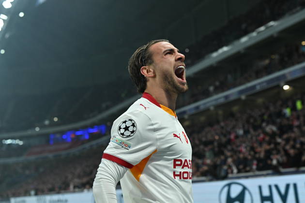 Lille LOSC v Galatasaray - UEFA Champions League LILLE, FRANCE - OCTOBER 21: Yunus Akgun of Galatasaray celebrates after scoring a goal during the UEFA Champions League first round day 3 football match between Lille LOSC and Galatasaray at the Pierre Mauroy Stadium in Villeneuve-d Ascq, northern France on October 21, 2026 Mustafa Yalcin Anadolu Lille France. Editorial use only. Please get in touch for any other usage.  Copyright: x2026xAnadoluxMustafaxYalcinx