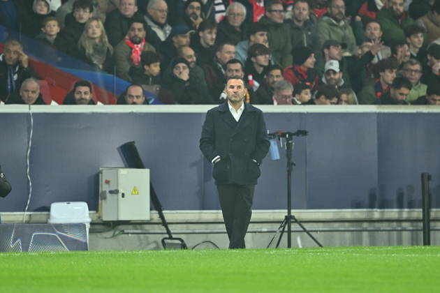 Lille LOSC v Galatasaray - UEFA Champions League LILLE, FRANCE - OCTOBER 21: Head coach Okan Buruk of Galatasaray follows the UEFA Champions League first round day 3 football match between Lille LOSC and Galatasaray at the Pierre Mauroy Stadium in Villeneuve-d Ascq, northern France on October 21, 2026. Mustafa Yalcin Anadolu Lille France. Editorial use only. Please get in touch for any other usage.  Copyright: x2026xAnadoluxMustafaxYalcinx