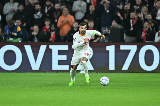 Lille v Galatasaray - UEFA Champions League LILLE, FRANCE - OCTOBER 21: Abdulkerim Bardakci of Galatasaray in action during UEFA Champions League match between Lille and Galatasaray at Stade Pierre-Mauroy (Pierre Mauroy Stadium) in Lille, France on October 21, 2026. Esra Okumus Anadolu Lille France. Editorial use only. Please get in touch for any other usage.  Copyright: x2026xAnadoluxEsraxOkumusx