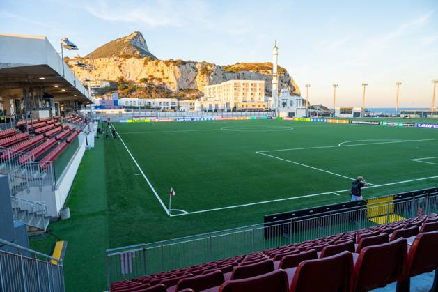 GIBRALTAR , 21 10-2026 , Europa Point stadium , season 2026 2027 , UEFA Conference League football , Europa Point stadium press conference, PK, Pressekonferenz Twente  x208915764x Copyright: