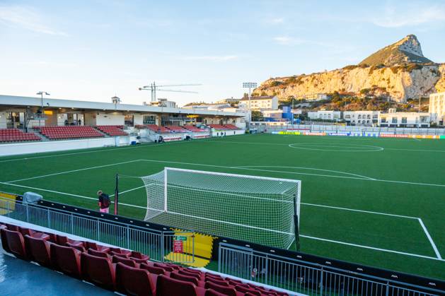 GIBRALTAR , 21 10-2026 , Europa Point stadium , season 2026 2027 , UEFA Conference League football , Europa Point stadium press conference, PK, Pressekonferenz Twente  x208915765x Copyright:
