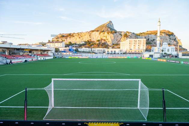 GIBRALTAR , 21 10-2026 , Europa Point stadium , season 2026 2027 , UEFA Conference League football , Europa Point stadium press conference, PK, Pressekonferenz Twente  x208915766x Copyright: