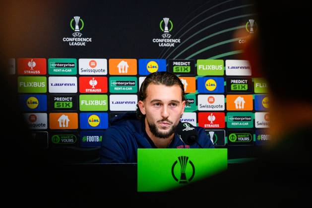 Football, ECL, Twente Enschede, press conference