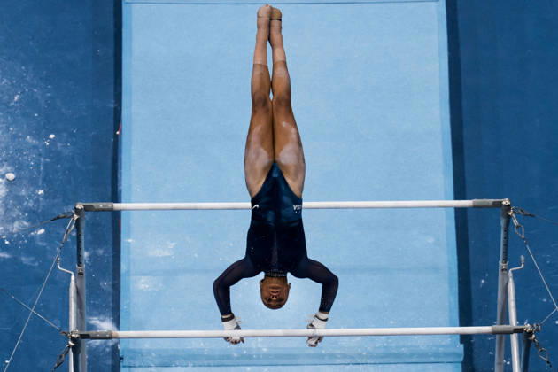 2026 Artistic Gymnastics World Championships, Day 5, Women’s Team Final, October 21, 2026: Skye Blakely of the United States competes on the uneven bars during the women’s team final on day five of the 2026 Artistic Gymnastics World Championships on October 21, 2026 in Rotterdam. Photo by Joel Marklund, BILDBYRÅN, code JM JM0863 bbeng artistic gymnastics artistic gymnastics gymnastics world championships world championships artistic gymnastics world championships final team final women’s team final  Copyright: JOELxMARKLUND BB261021JM016