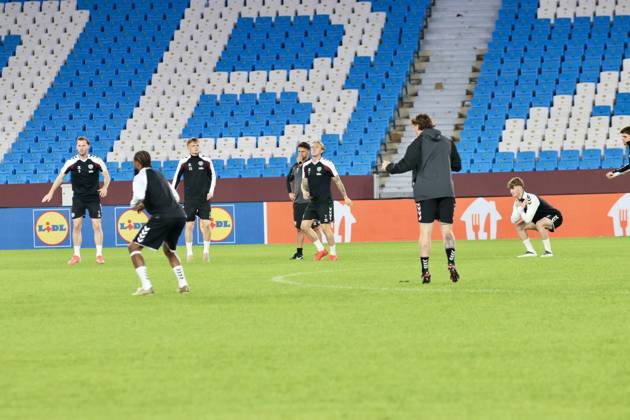 Football, ECL, Hearts of Midlothian, Training