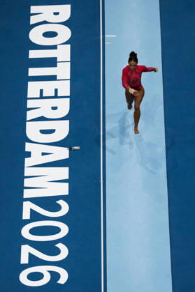 2026 Artistic Gymnastics World Championships, Day 5, Women’s Team Final, October 21, 2026: Celia Serber of France competes in the vault during the women’s team final on day five of the 2026 Artistic Gymnastics World Championships on October 21, 2026 in Rotterdam. Photo by Joel Marklund, BILDBYRÅN. Code: JM JM0863 bbeng artistic gymnastics artistic gymnastics gymnastics world championships world championships artistic gymnastics world championships final team final women s team final france  Copyright: JOELxMARKLUND BB261021JM026