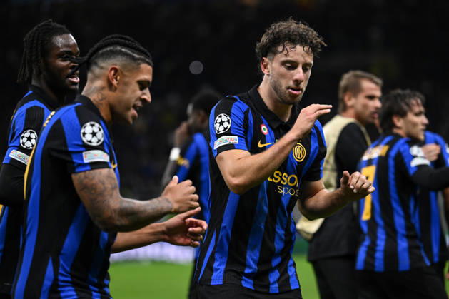 Ec Milano 21 10 2026 - Champions League Inter-Shakhtar Donetsk foto Emanuele Comincini Image nella foto: esultanza gol Carlos Augusto