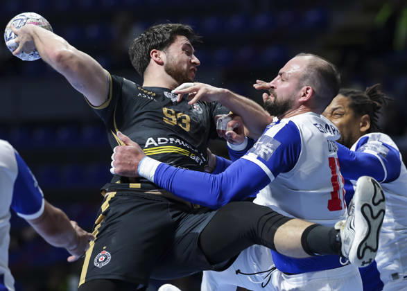 Handball, Champions League, Partizan Belgrade v FC Porto