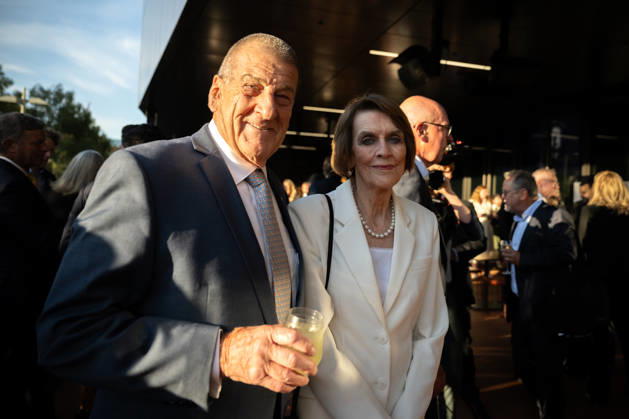 Olympic Games, Olympische Spiele, Olympia, OS ANNIVERSARY DINNER, Former Victorian premier Jeff Kennett and his wife Felicity at the 1956 Olympic Games 70th Anniversary Celebrations, in Melbourne, Wednesday, October 21, 2026. ( NO ARCHIVING MELBOURNE VICTORIA Australia  Copyright: xJayxKoglerx 20261022165047459510