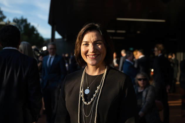 Olympic Games, Olympische Spiele, Olympia, OS ANNIVERSARY DINNER, Former cycling champion and current Australian Olympic team Chef de Mission Anna Meares at the 1956 Olympic Games 70th Anniversary Celebrations, in Melbourne, Wednesday, October 21, 2026. ( NO ARCHIVING MELBOURNE VICTORIA Australia  Copyright: xJayxKoglerx 20261022167459679607