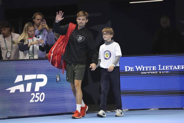 Goffin v Michelsen BNP Paribas Fortis European Open Tennis - 22 10 2026 BRUSSELS, BELGIUM - OCTOBER 22 : David Goffin (BEL) playing against Alex Michelsen (USA) during the BNP Paribas Fortis European Open Round of 16 pictured on October 22, 2026 in Brussels, Belgium, 22 10 2026 Brussels Belgium  Copyright: xXpix