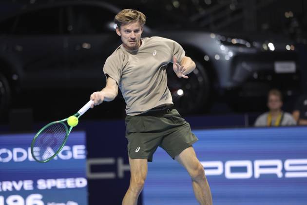 Goffin v Michelsen BNP Paribas Fortis European Open Tennis - 22 10 2026 BRUSSELS, BELGIUM - OCTOBER 22 : David Goffin (BEL) playing against Alex Michelsen (USA) during the BNP Paribas Fortis European Open Round of 16 pictured on October 22, 2026 in Brussels, Belgium, 22 10 2026 Brussels Belgium  Copyright: xXpix