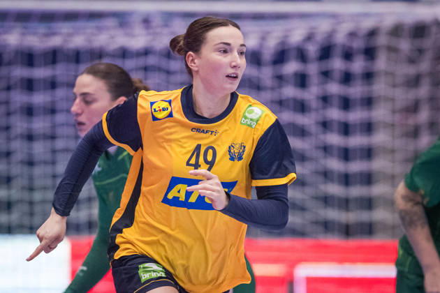 Handball, Women, International Friendly, Sweden vs. Brazil, October 22, 2022: Olivia Löfqvist of Sweden during the international friendly handball match between Sweden and Brazil on October 22, 2026 in Alingsas. Photo by Christoffer Borg Mattisson, BILDBYRÅN COP 261 CB0565 handball, Swedish national handball team, Sweden, Brazil, women s national team, BBeng  Copyright: CHRISTOFFERxBORGxMATTISSON BB261022CB017