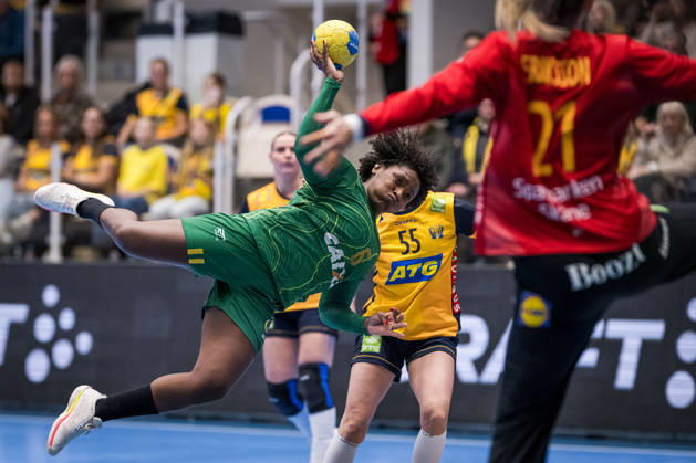 Handball, Women's, International match, Sweden v Brazil