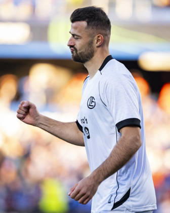 Getafe CF v FC Lugano - UEFA Conference League 2026 27 League Phase MD2 GETAFE, SPAIN - OCTOBER 22: Albian Ajeti of FC Lugano celebrates his goal during the UEFA Conference League 2026 27 League Phase MD2 match between Getafe CF and FC Lugano at Estadio Coliseum on October 22, 2026 in Getafe, Spain. Madrid Estadio Coliseum Madrid Spain Copyright: xAlbertoxGardinx AGardin_20261022_Get_Lug_0020
