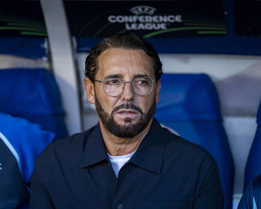 Getafe CF v FC Lugano - UEFA Conference League 2026 27 League Phase MD2 GETAFE, SPAIN - OCTOBER 22: Jose Bordalas, head coach of Getafe CF, sits on the bench prior to the UEFA Conference League 2026 27 League Phase MD2 match between Getafe CF and FC Lugano at Estadio Coliseum on October 22, 2026 in Getafe, Spain. Madrid Estadio Coliseum Madrid Spain Copyright: xAlbertoxGardinx AGardin_20261022_Get_Lug_0055