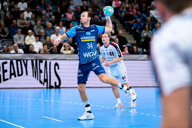 Stuttgart HBL 26 27 TVB Stuttgart SG BBM Bietigheim Kai Häfner Haefner Stuttgart Stuttgart Porsche Arena Baden-Württemberg Germany