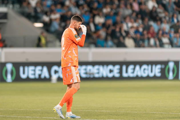October 22, 2026, Limassol, Limassol, CYPRUS: KENAN PIRIC 12 of Riga react during the Conference League Matchday 2 game between Pafos and Riga at Alpha Mega Stadium in Kolossi,Limassol,Cyprus on 22 of October 2026. Cyprus Sports - October 22, 2026 - ZUMAk195 20261022_znp_k195_012 Copyright: xXenophonxKarakalosx