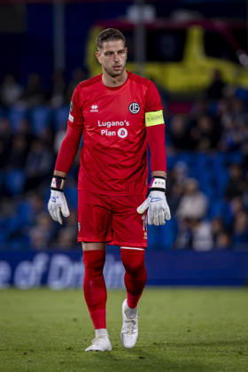 Getafe CF v FC Lugano - UEFA Conference League 2026 27 League Phase MD2 GETAFE, SPAIN - OCTOBER 22: David von Ballmoos of FC Lugano is seen during the UEFA Conference League 2026 27 League Phase MD2 match between Getafe CF and FC Lugano at Estadio Coliseum on October 22, 2026 in Getafe, Spain. Madrid Estadio Coliseum Madrid Spain Copyright: xAlbertoxGardinx AGardin_20261022_Get_Lug_0147
