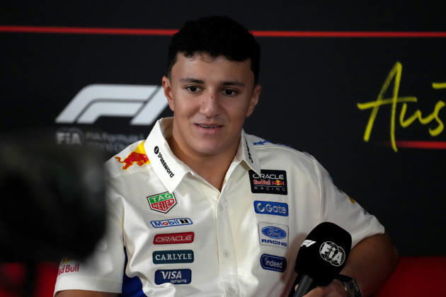 October 22, 2026, Circuit of The Americas, Austin, 2026 FORMULA 1 MSC CRUISES UNITED STATES GRAND PRIX; pictured: Isack Hadjar (FRA), Oracle Red Bull Racing. Photo by Hasan Bratic, DeFodi Images