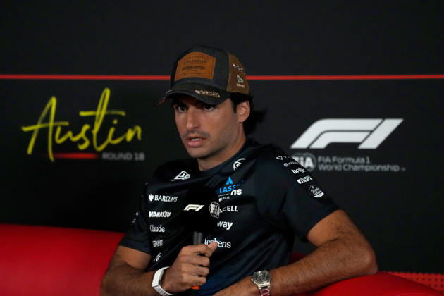 October 22, 2026, Circuit of The Americas, Austin, 2026 FORMULA 1 MSC CRUISES UNITED STATES GRAND PRIX, pictured: Carlos Sainz Jr. (ESP), Atlassian Williams F1 Team. Photo by Hasan Bratic, DeFodi Images