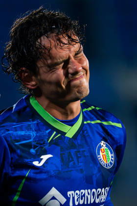 SOCCER - UEFA Conference League - Getafe CF vs. Lugano Photo by IPA ABACAPRESS.COM90041378 - MADRID, SPAIN - OCTOBER 21: Enes Unal of Getafe CF reacts during the 2026 27 UEFA Champions League Group Stage Matchday 3 game between Real Madrid CF and RB Leipzig at Santiago Bernabéu Stadium on October 21, 2026, in Madrid, Spain. (Tomas Garrido TGB Photo during the Getafe CF vs. Lugano UEFA Conference League soccer match in Getafe, Spain, on October 22, 2026 Getafe Spain Copyright: xIPAxSport ABACAx
