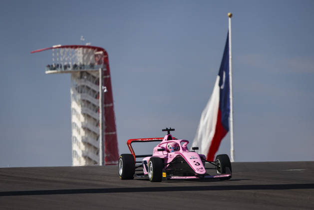 AUTO - F1 ACADEMY 2026 - AUSTIN 03 GADEMAN Nina (nld), MP Motorsport supported by Alpine,Tatuus F4-T421, action during the 5th round of the 2026 F1 Academy from October 23 to 25, 2026 on the Circuit of the America, in Austin, Texas, United States of America - AustinUnited States Copyright: xXavixBonillax