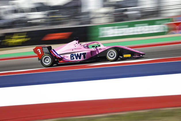 AUTO - F1 ACADEMY 2026 - AUSTIN 03 GADEMAN Nina (nld), MP Motorsport supported by Alpine,Tatuus F4-T421, action during the 5th round of the 2026 F1 Academy from October 23 to 25, 2026 on the Circuit of the America, in Austin, Texas, United States of America - AustinUnited States Copyright: xXavixBonillax