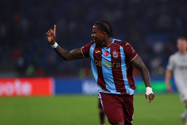 Trabzonspor v Hearts - UEFA Conference League TRABZON, TURKIYE - OCTOBER 22: Sidny Lopes Cabral of Trabzonspor reacts during UEFA Conference League week 2 football match between Trabzonspor and Hearts at Papara Park in Trabzon, Turkiye on October 22, 2026. Hasan Tascan Anadolu Trabzon Turkey. Editorial use only. Please get in touch for any other usage.  Copyright: x2026xAnadoluxHasanxTaÅücanx