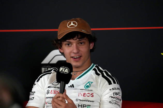 October 22, 2026, Circuit of The Americas, Austin, 2026 FORMULA 1 MSC CRUISES UNITED STATES GRAND PRIX, pictured: Andrea Kimi Antonelli (ITA), Mercedes AMG Petronas Formula One Team. Photo by Hasan Bratic, DeFodi Images