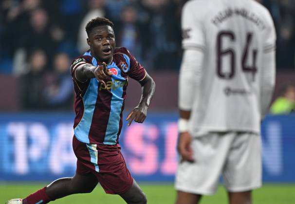Trabzonspor v Hearts - UEFA Conference League TRABZON, TURKIYE - OCTOBER 22: Franculino of Trabzonspor celebrates after a goal during UEFA Conference League week 2 football match between Trabzonspor and Hearts at Papara Park in Trabzon, Turkiye on October 22, 2026. Hakan Burak Altunoz Anadolu Trabzon Turkey. Editorial use only. Please get in touch for any other usage. Copyright: x2026xAnadoluxHakanxBurakxAltunozx