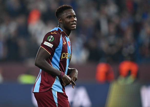 Trabzonspor v Hearts - UEFA Conference League TRABZON, TURKIYE - OCTOBER 22: Franculino of Trabzonspor celebrates after a goal during UEFA Conference League week 2 football match between Trabzonspor and Hearts at Papara Park in Trabzon, Turkiye on October 22, 2026. Hakan Burak Altunoz Anadolu Trabzon Turkey. Editorial use only. Please get in touch for any other usage. Copyright: x2026xAnadoluxHakanxBurakxAltunozx