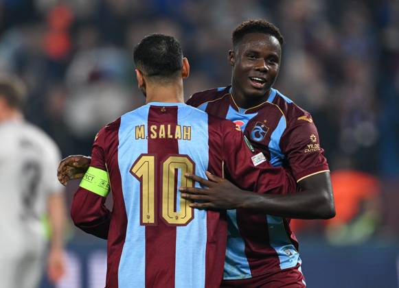 Trabzonspor v Hearts - UEFA Conference League TRABZON, TURKIYE - OCTOBER 22: Franculino of Trabzonspor celebrates after a goal during UEFA Conference League week 2 football match between Trabzonspor and Hearts at Papara Park in Trabzon, Turkiye on October 22, 2026. Hakan Burak Altunoz Anadolu Trabzon Turkey. Editorial use only. Please get in touch for any other usage. Copyright: x2026xAnadoluxHakanxBurakxAltunozx